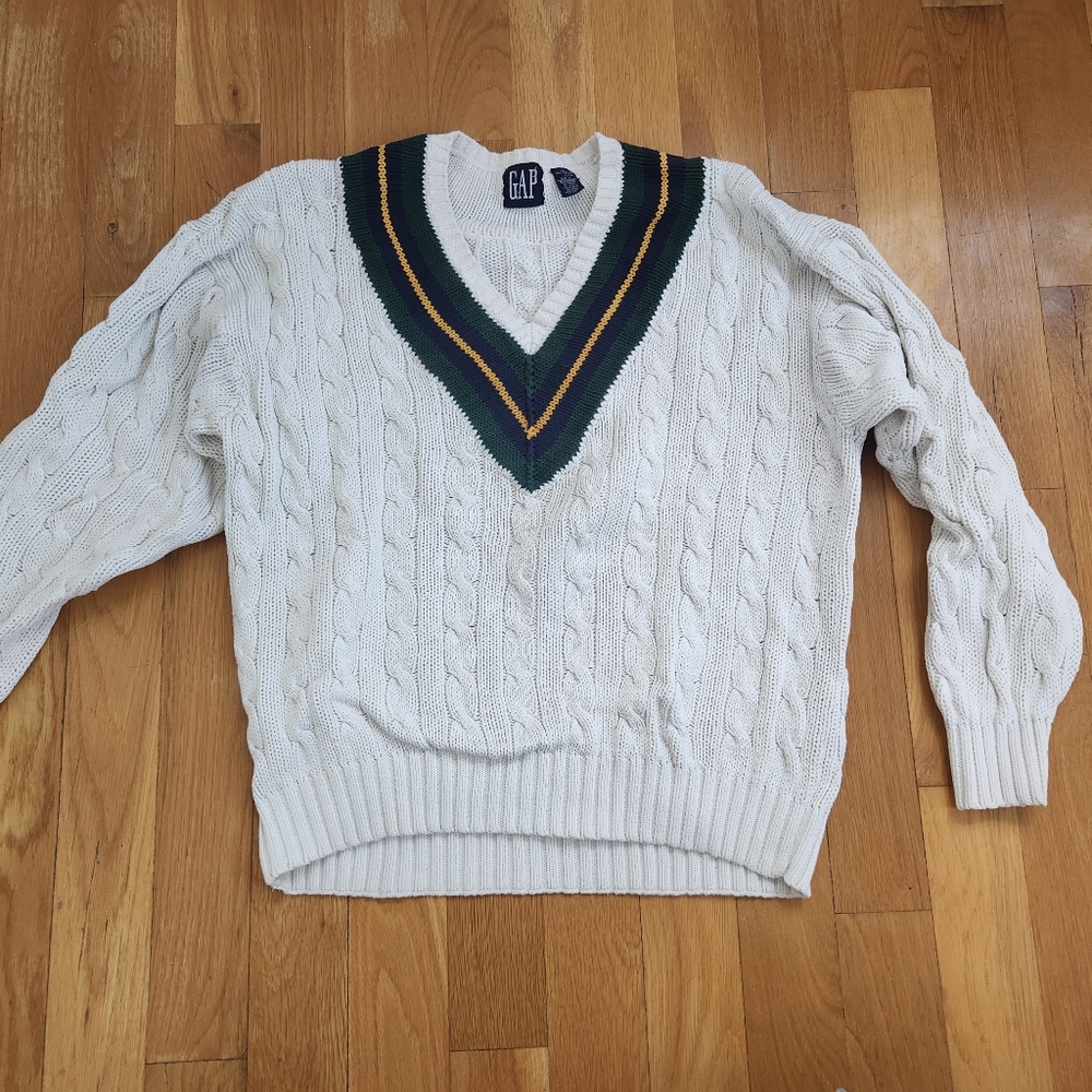 Gap Y2K varsity sweater